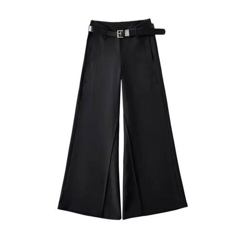 Low waisted waistband, suit pants, women's pants, floor