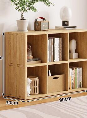 实木书架落置物架墙自靠儿由组合格子柜童JIO15615书架客地厅储物