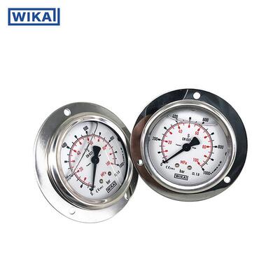 威卡wika不锈钢波登管压力表213.53.063 径向压力表 EN837-1