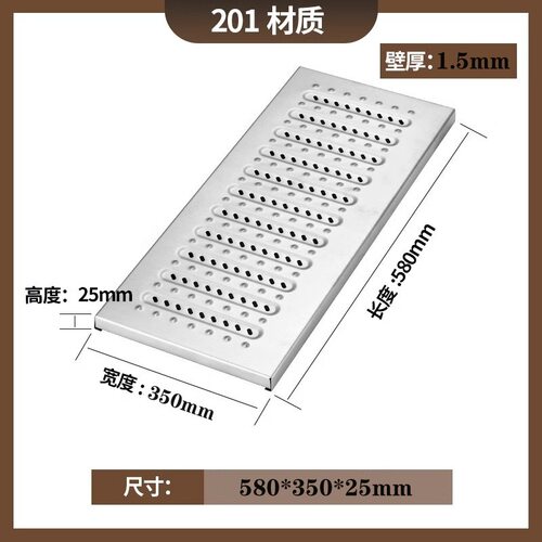 不锈钢下水道排水沟地沟地沟盖板