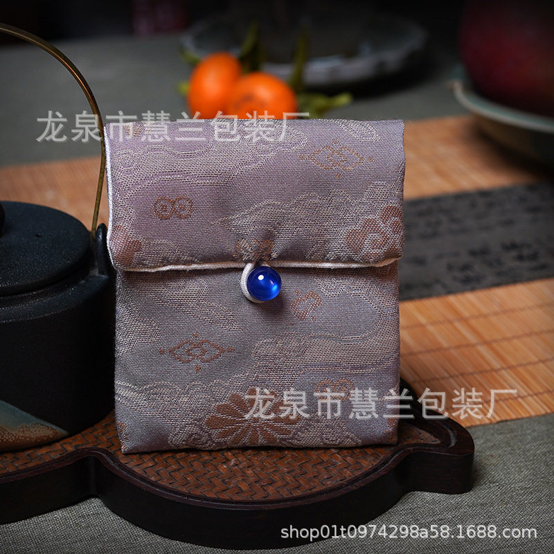 布艺首饰收纳袋耳环项链手链收纳布包小布袋文玩佛珠手串布袋,包装,首饰包装,淘宝优惠券,粉丝福利购,淘宝优惠卷