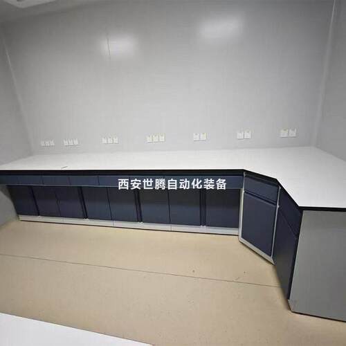 多种款式全钢实验操作台平柜款式双边试验台全钢转角台