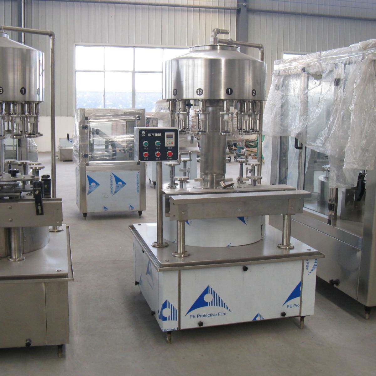 3000瓶果酒灌装机全自动负压灌装机蓝莓酒葡萄酒灌装生产线