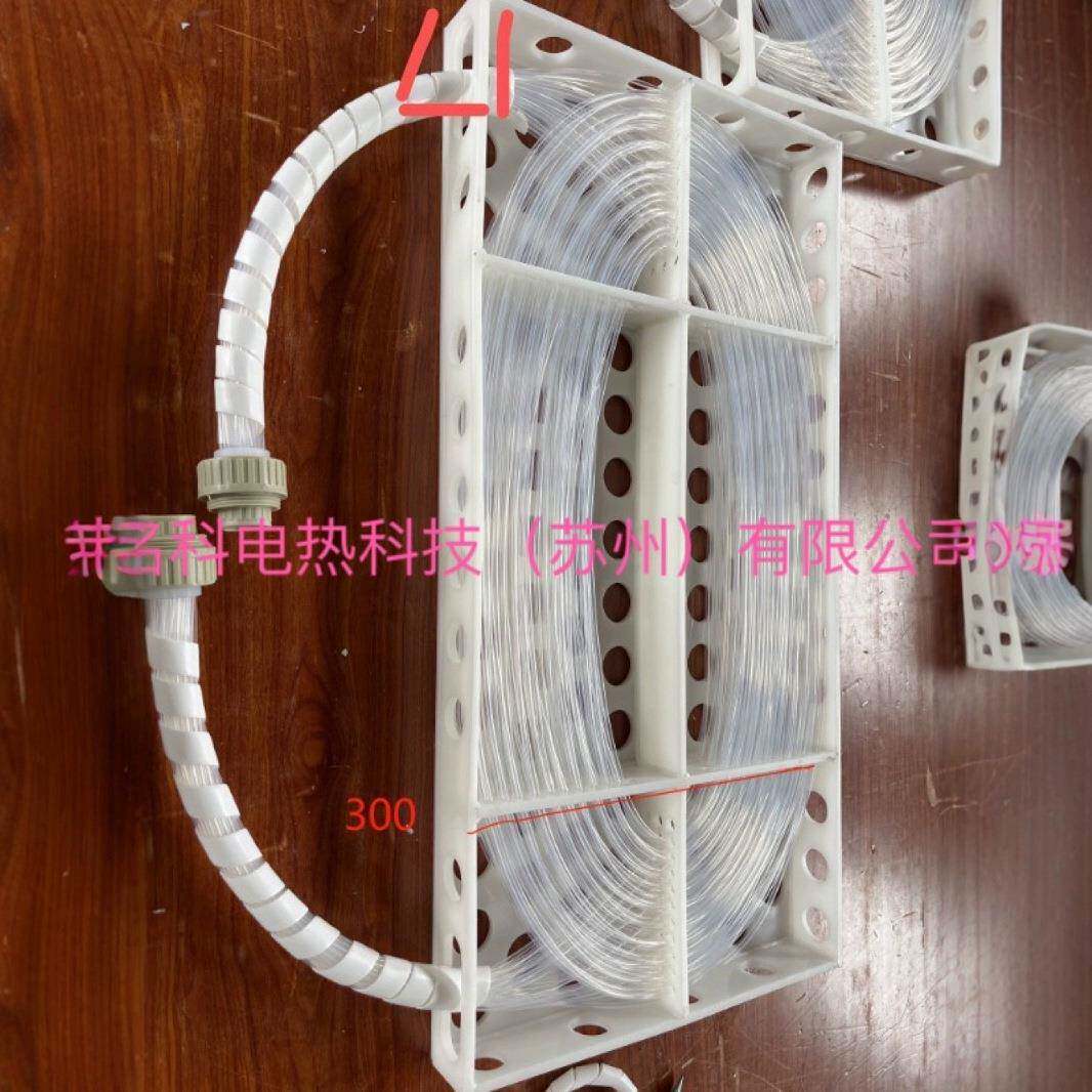 厂家直销四氟换热器电镀槽加热冷却氟塑料换热器四氟管加热板式换