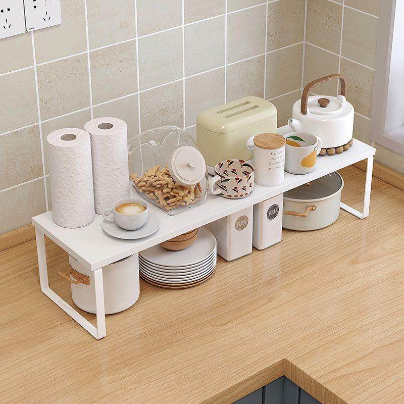 厨房桌面置物架台面分层收纳隔板架子整体橱柜内碗碟调味料收纳小,厨房/烹饪用具,厨房置物架/置物柜/角架,淘宝优惠券,粉丝福利购,淘宝优惠卷