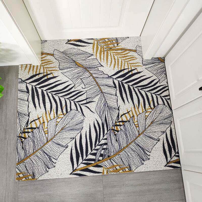 入户门地垫进门门垫门口脚垫家用门厅地毯垫子客厅塑料丝圈脚踏垫