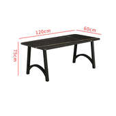 户外奶室外桌椅摆酒吧红花淋雨烧烤露营咖啡厅园桌椅组合网茶店外