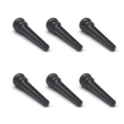 6Pcs Metal 6 String Guitar Bridge Pins Pegs Folk Guitar