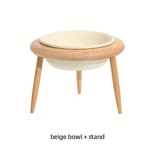 Stylish Elevated Ceramic Pet Bowl Basic Bowl With陶瓷宠物碗