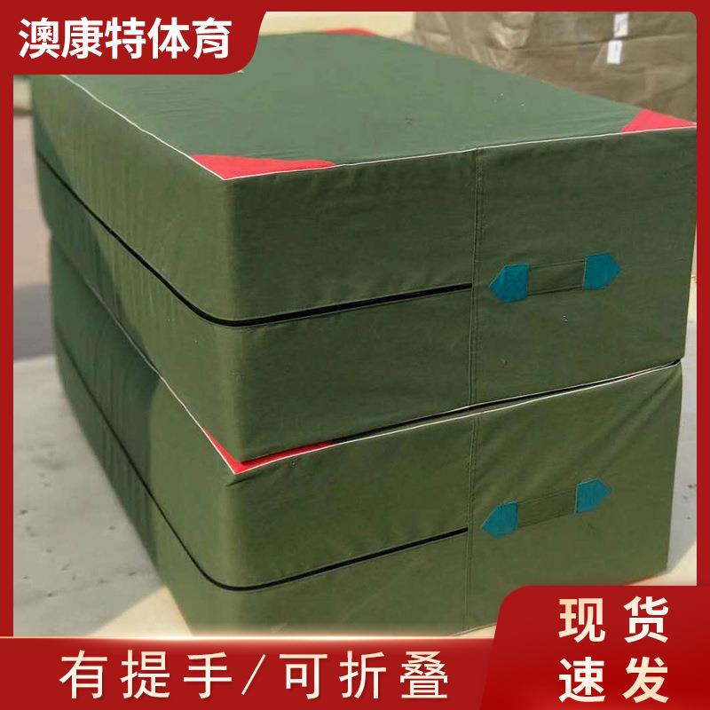 健身防护垫空翻舞蹈体操垫瑜伽垫跆拳道训练仰卧起坐可折叠海绵垫