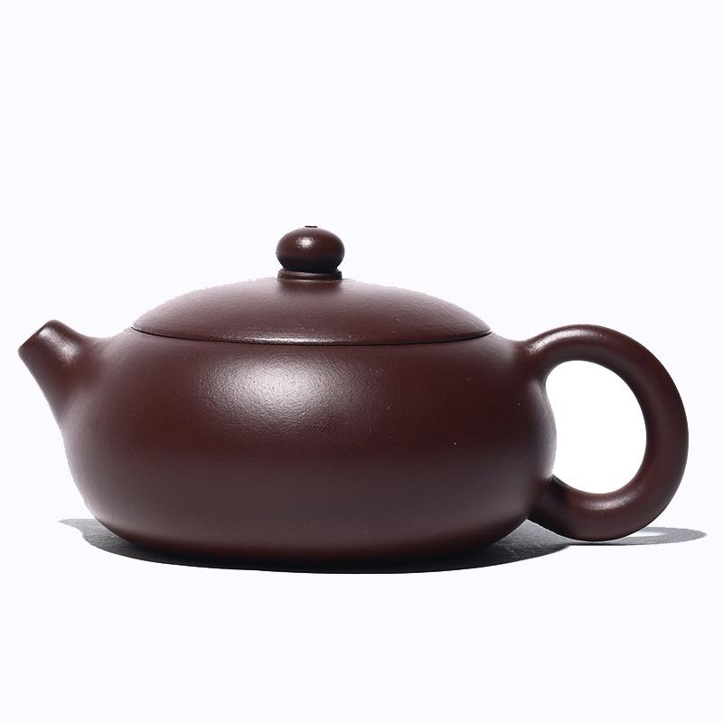 网店代销宜兴名家紫砂壶全手工紫朱泥扁西施茶壶家用功夫茶具家用