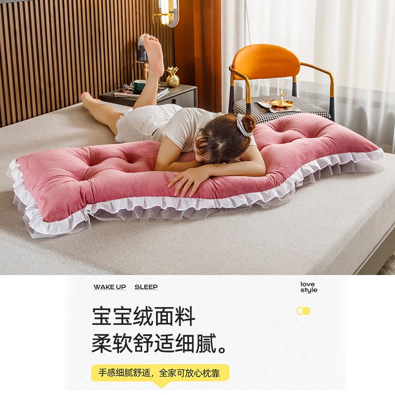 款欧简约新爆款简欧床头厂枕式软包腰靠床上用大靠垫榻榻米家直供