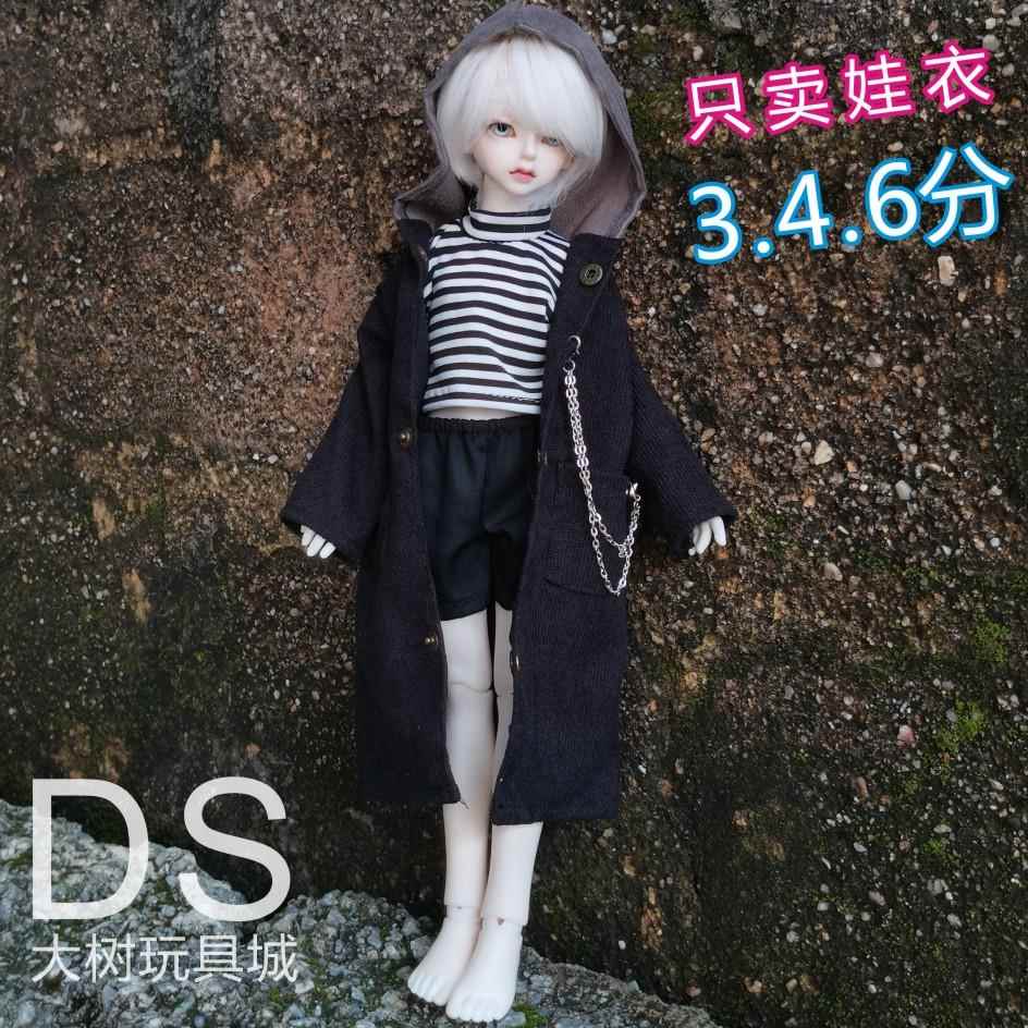 bjd4分娃衣30厘米60厘米娃娃衣服40厘米男女3分6分短裤子外套