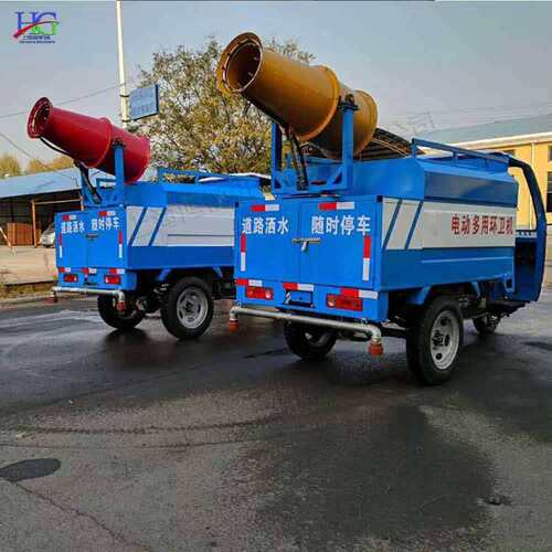 小型三轮雾炮车 半封闭座驾式雾炮车 电动多用雾炮车现货