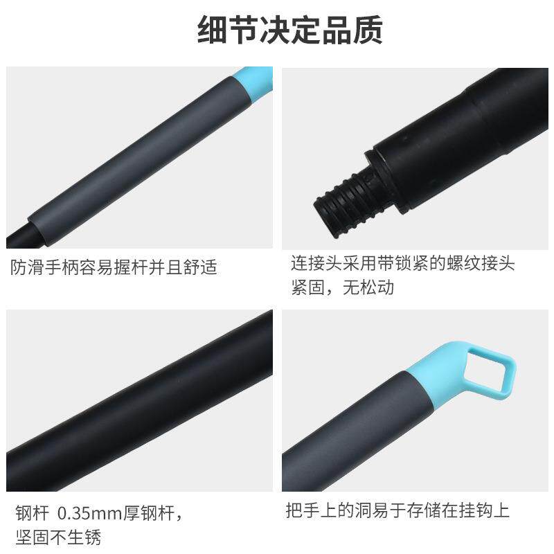 新款地刷可旋转角度硬毛刷卫生间浴室刷长柄家用大号地板刷海绵刷