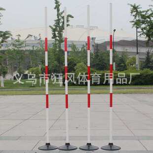 橡胶底座篮球运球绕杆足球标志杆体育考试标志杆练车杆障碍杆练车
