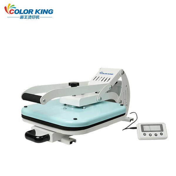 手动直压烫画机分离式操作仪表38*38CMT恤图案热转印设备家用机器