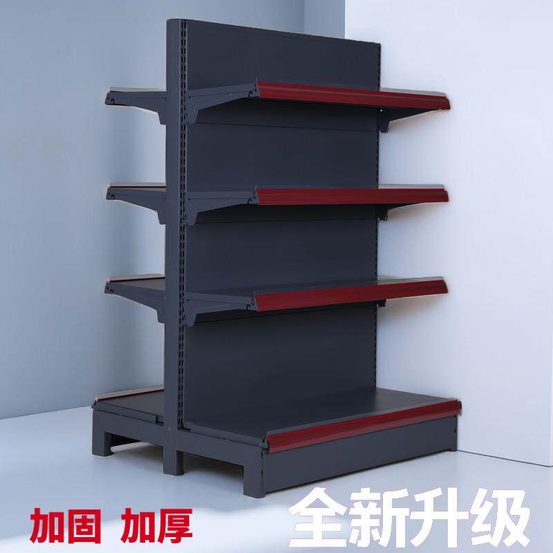 超市货架二手清仓包邮置物架多层展示柜便利店零食小食品展示架子