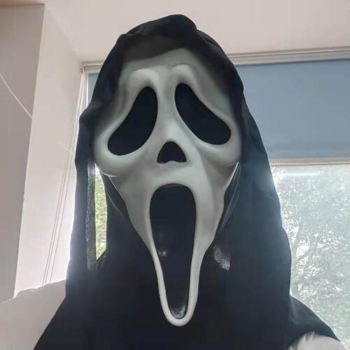 Ghost Face Scream Movie Horror Mask Halloween Killer Cosplay