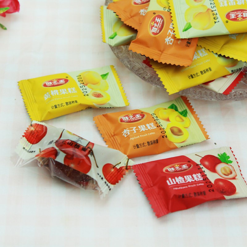 山西特产维之王山楂蜜饯500g山楂球山楂杏子黄桃零食原果制作