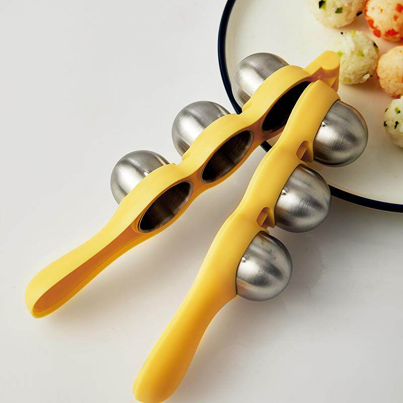 寿司饭团模具摇摇乐食品级不锈钢婴儿宝宝吃饭神器米饭造型工具