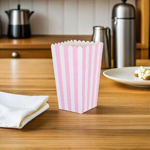 Carnival 40pcs Popcorn Buckets Cookie Takeaway Boxes