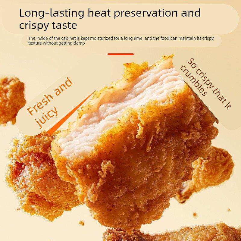保温柜加热展示柜热酥柜商用冷热双温炸鸡汉堡蛋挞烧饼食品早餐店