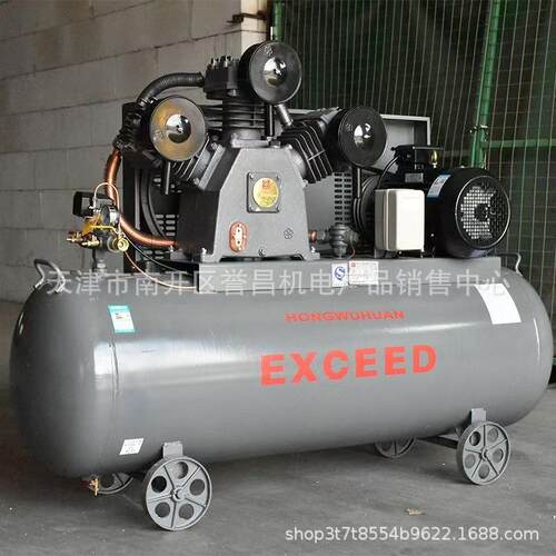 活塞空压机带罐10007/20007大型高压气泵7.5/11/15KW12公斤