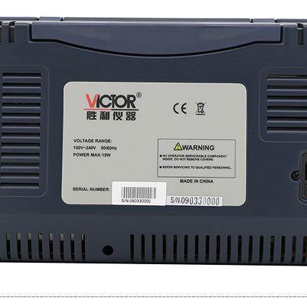胜利 VICTOR数字存储示波器VC1100AN/VC1200S台式彩色示波器