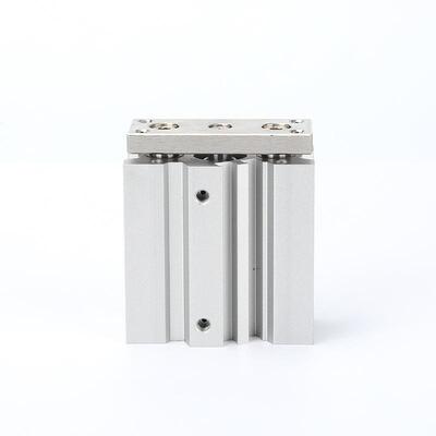 S2MC型气3缸MGQM12/16/20/25//40/50/63/80/100-623152薄型带导杆