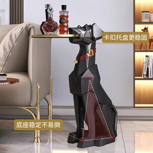 轻奢个性 创意沙发边几床头柜客厅家用小茶几2025新款 角几边柜
