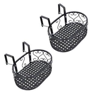 2Pcs Metal Flowerpot Rack Durable Bonsai Shelf Modern
