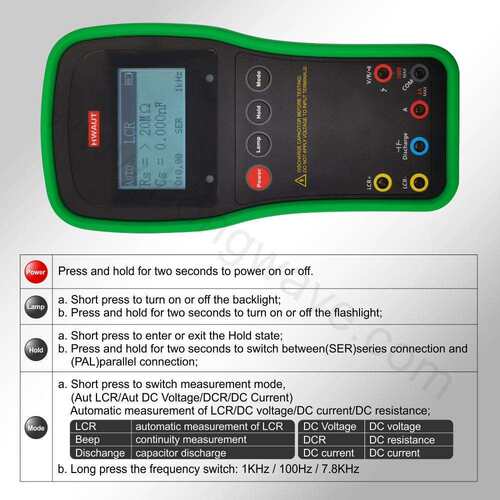 LCR-03 Denso Injector Multi-function Tester喷油器智能
