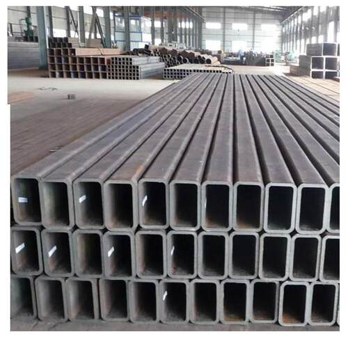 Q235B镀锌方矩管40*50*60*80扁通 黑矩管 黑方管 镀锌矩形管厂