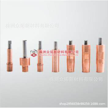 铜镶钨电极温控保护器点焊电极
