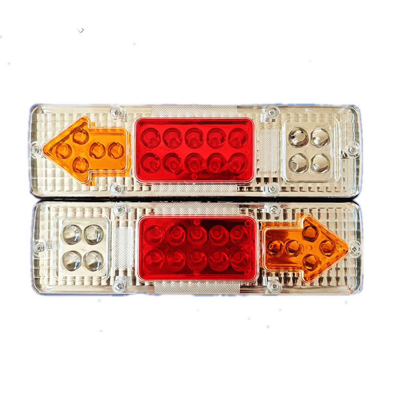 电动三轮车后尾灯三轮摩托车12V尾灯总成通用48v60v72v刹车灯行车