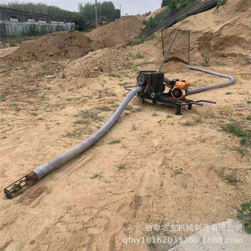 多功能车载软管抽粮机小型农业机械绞龙上料机车载稻谷吸粮机