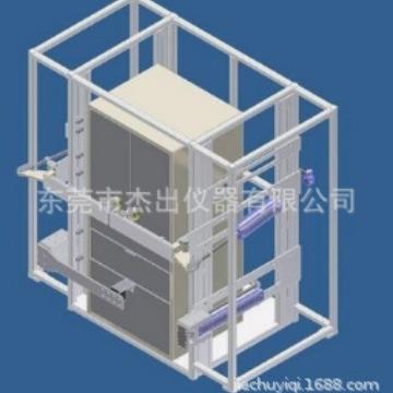 卧室门淋浴房滑轮耐久试验机三联动玻璃门推拉疲劳寿命测试仪