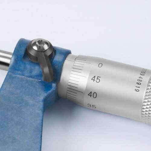 JHQ2301系列喷塑高精机械千分尺 25mm/50mm/100mm隔热护板千分尺