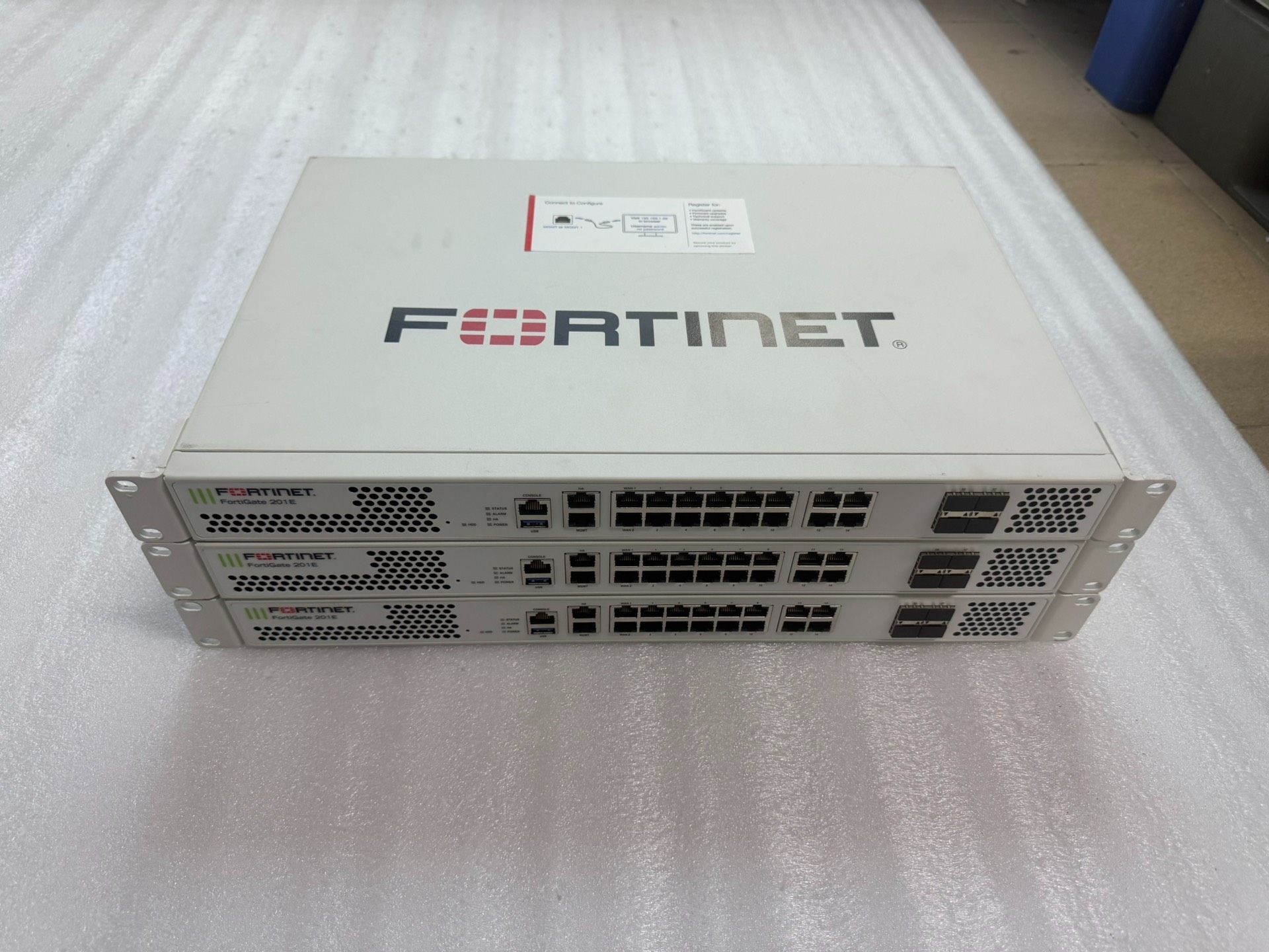 原装二手飞塔 FortiG ate FG-201E 10口千