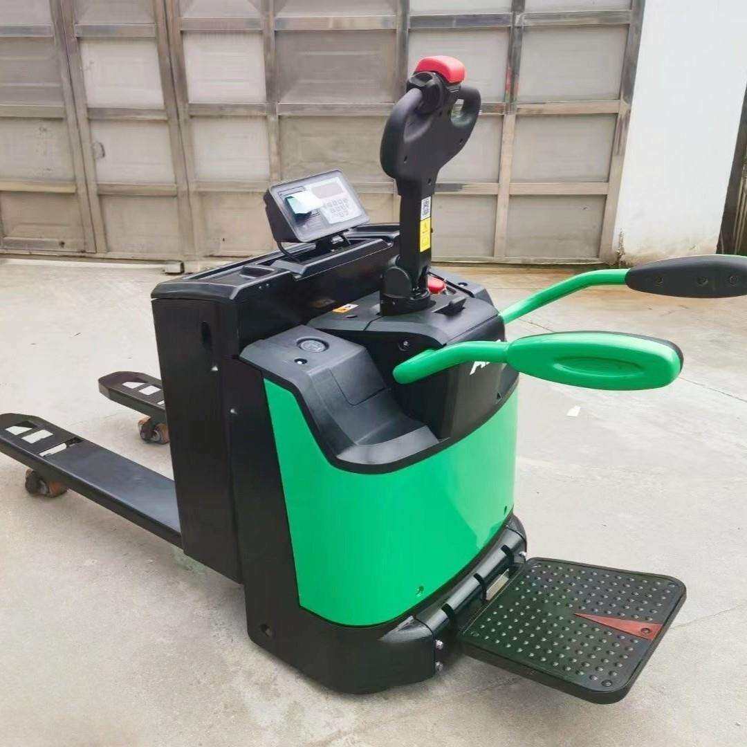电动电子秤搬运车液压叉车2T3吨地牛秤堆高车托盘车电瓶叉车非标