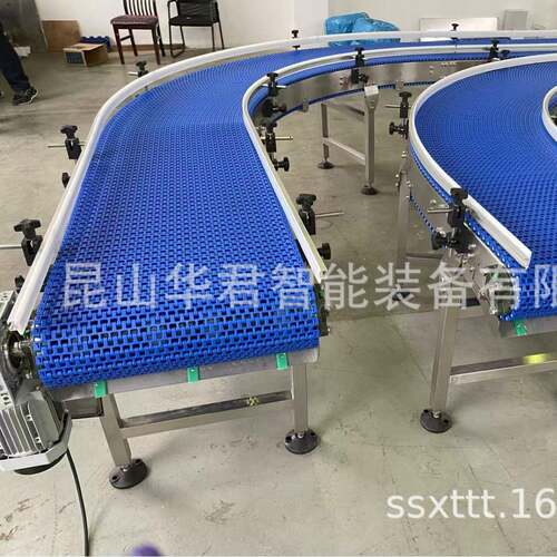 食品级输送带模块化拼装不跑偏易维护保养输送设备首先