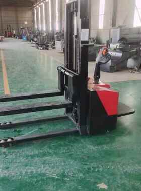 Electric stacker crane手推式高架仓库升高车 液压电动堆高车