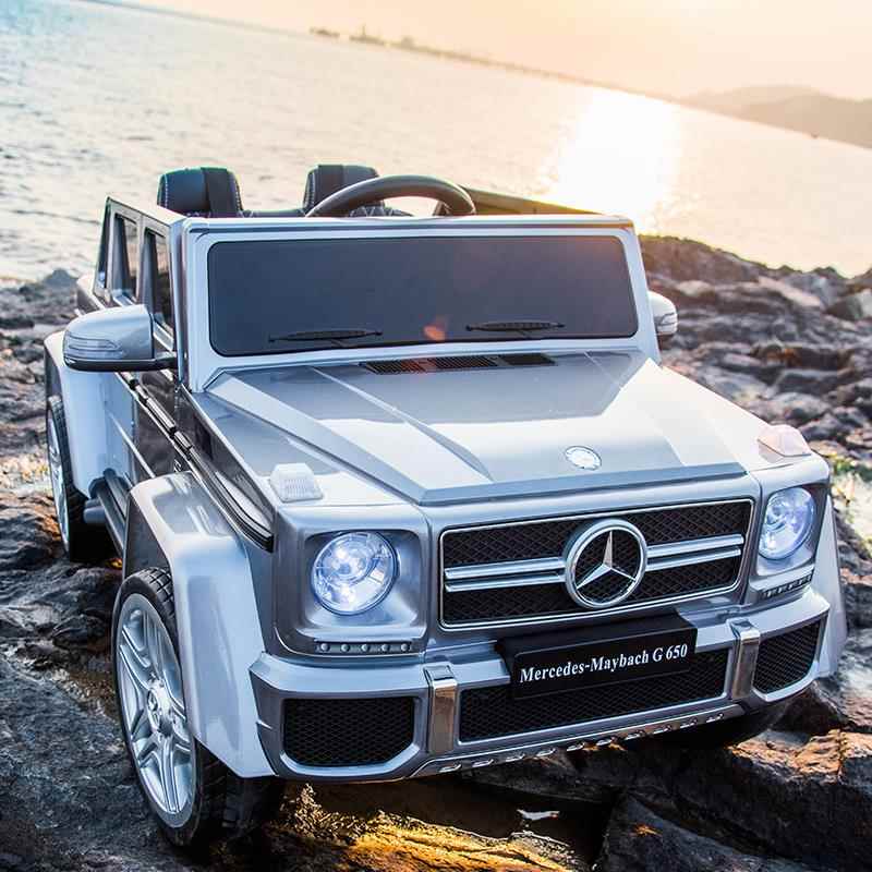 高档奔驰大g儿童电动车四轮玩遥控汽车车具小孩宝宝亲子可坐大人