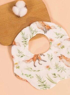 Drooling Apron Bib Baby Burp Cloth Feeding Bibs Baby