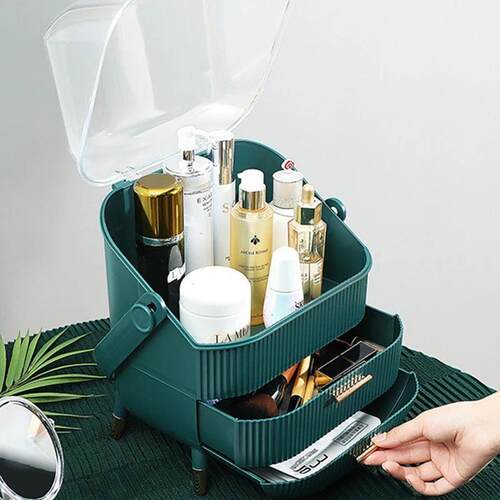 Bathroom waterproof cosmetics storage box浴室化妆品收纳箱