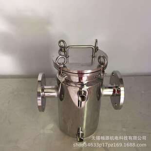 售 不锈钢篮 式过销滤器夹套保过温过滤器 管道滤器 毛发CYG-DN40