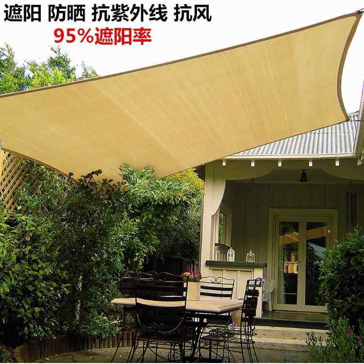 户外遮阳棚10062512露台阳台遮阳网帆篷布顶隔热遮阳车网庭汽楼院