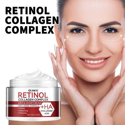 OUHOE Retinol Moisturizing Cream - Facial Skin Hydrating, Mo