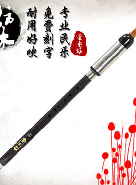 F调 G调 仿红木 仿黑檀木 竖吹巴乌 乐器 云乐坊 入门乐器 初学者